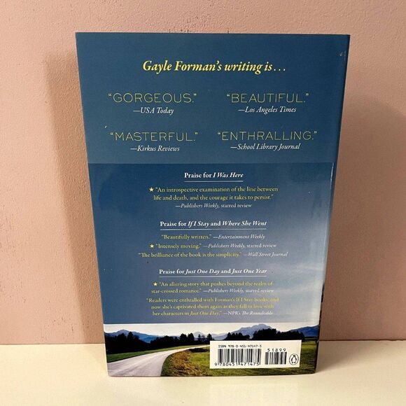 I Was Here by Gayle Forman Hardcover Book - Picture 2 of 8